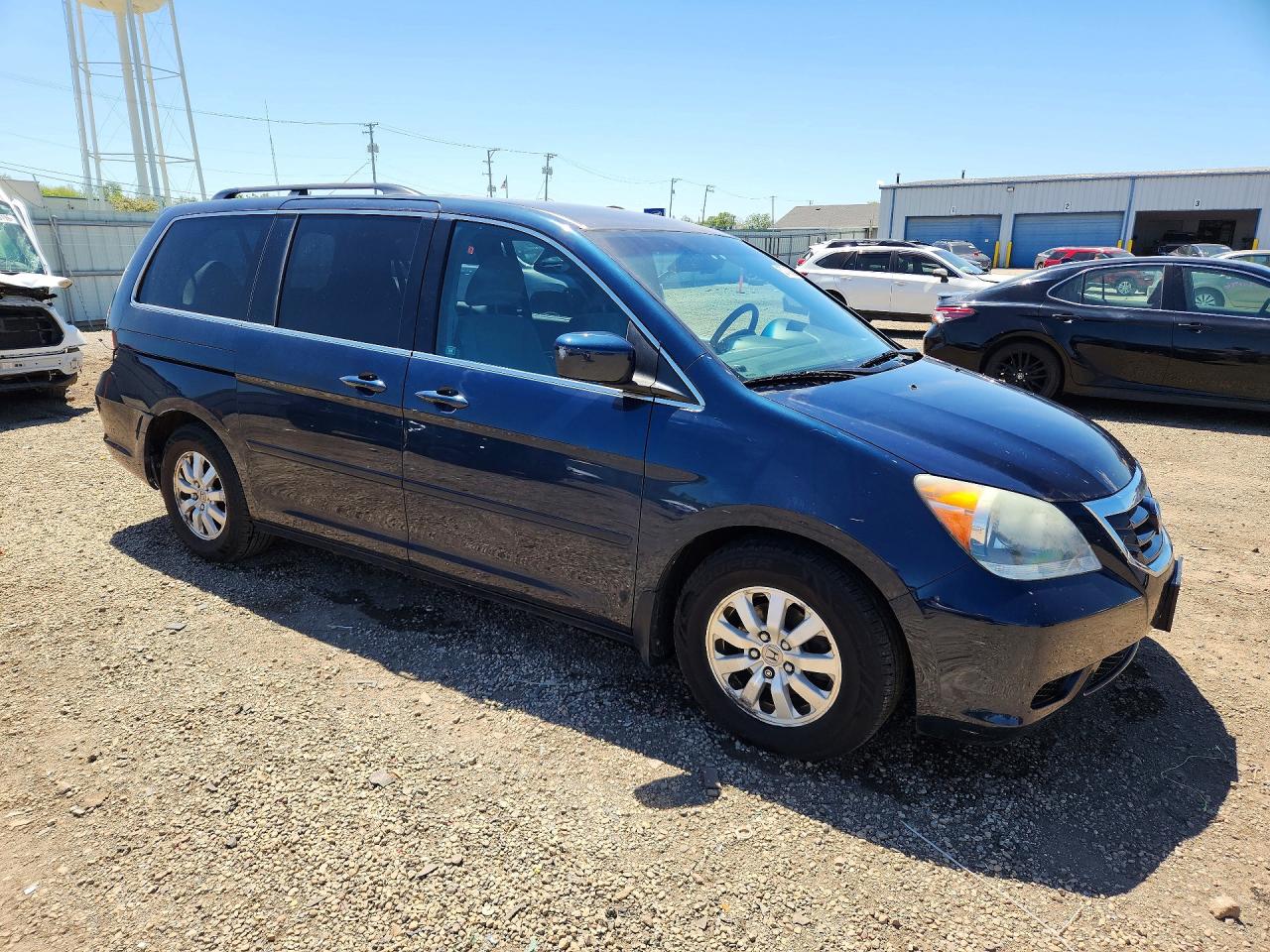 2010 Honda Odyssey Ex Синий vin: 5FNRL3H42AB047122