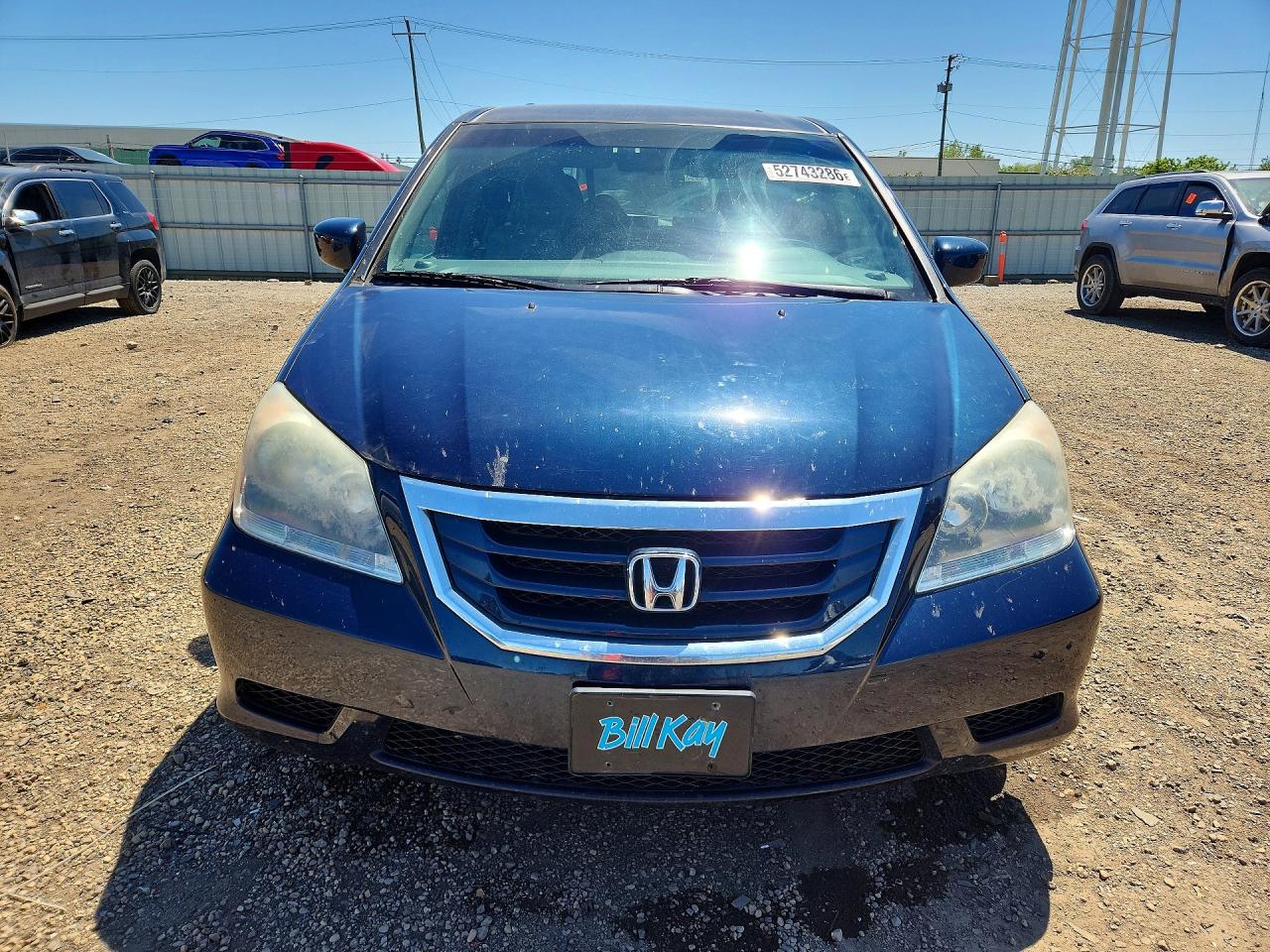 2010 Honda Odyssey Ex Синий vin: 5FNRL3H42AB047122