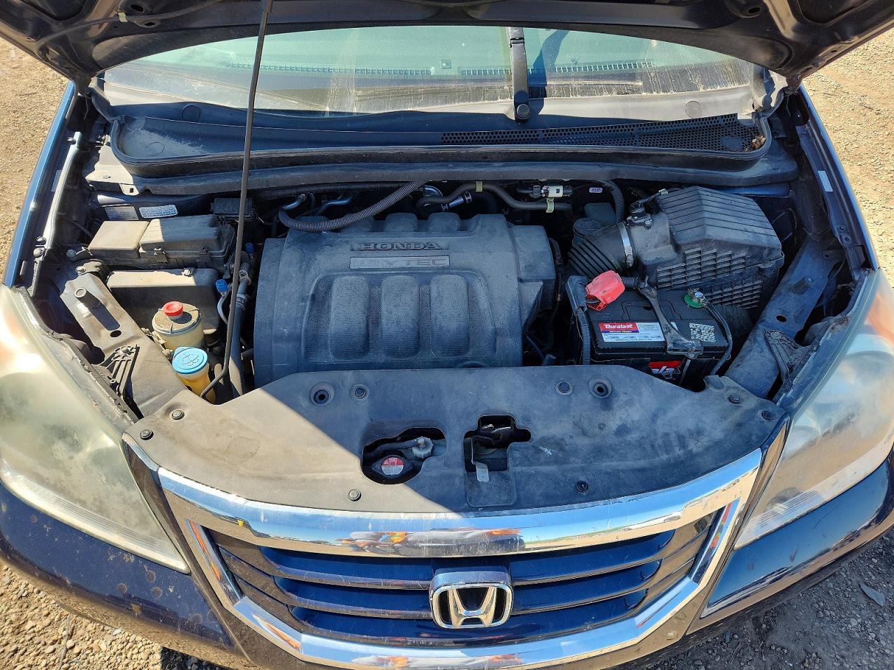 2010 Honda Odyssey Ex Синий vin: 5FNRL3H42AB047122