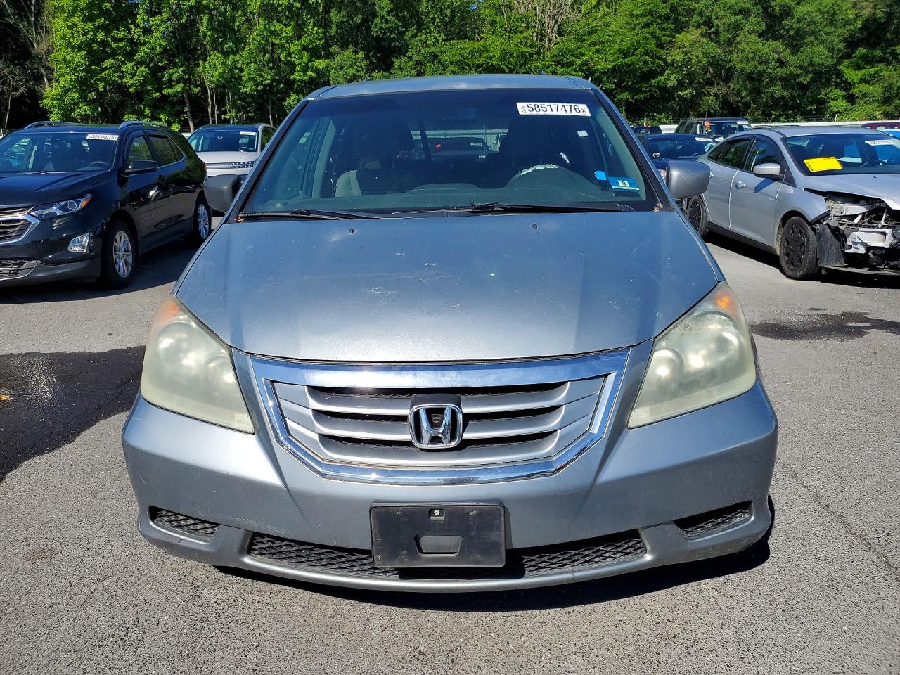 2010 Honda Odyssey Ex Silver vin: 5FNRL3H42AB077690