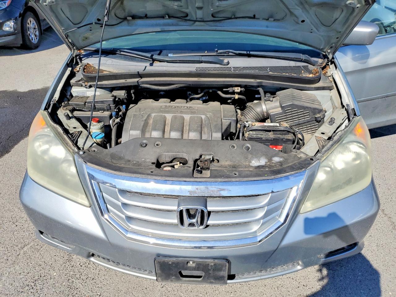 2010 Honda Odyssey Ex Silver vin: 5FNRL3H42AB077690