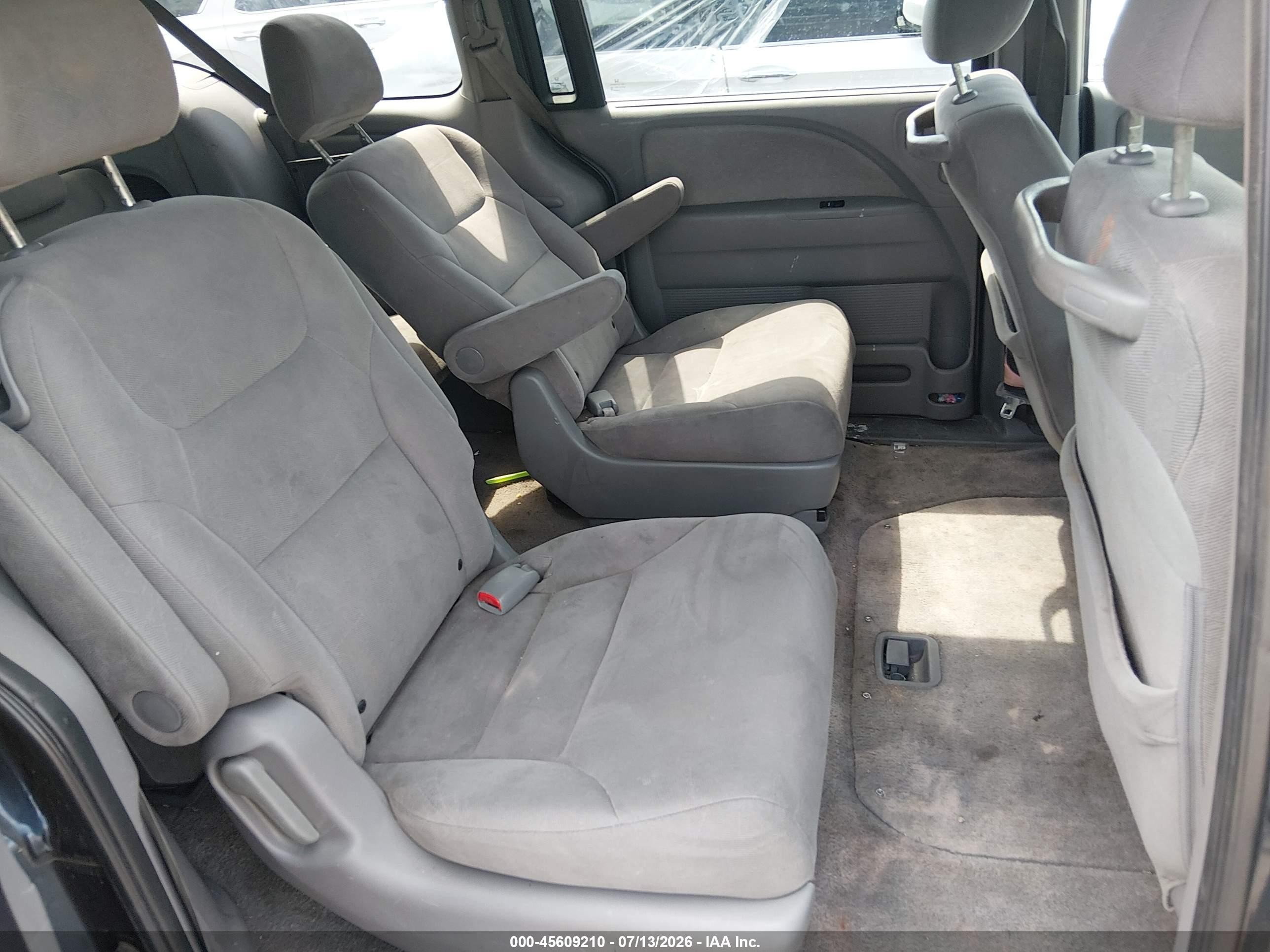 2010 Honda Odyssey Ex Синий vin: 5FNRL3H43AB013822