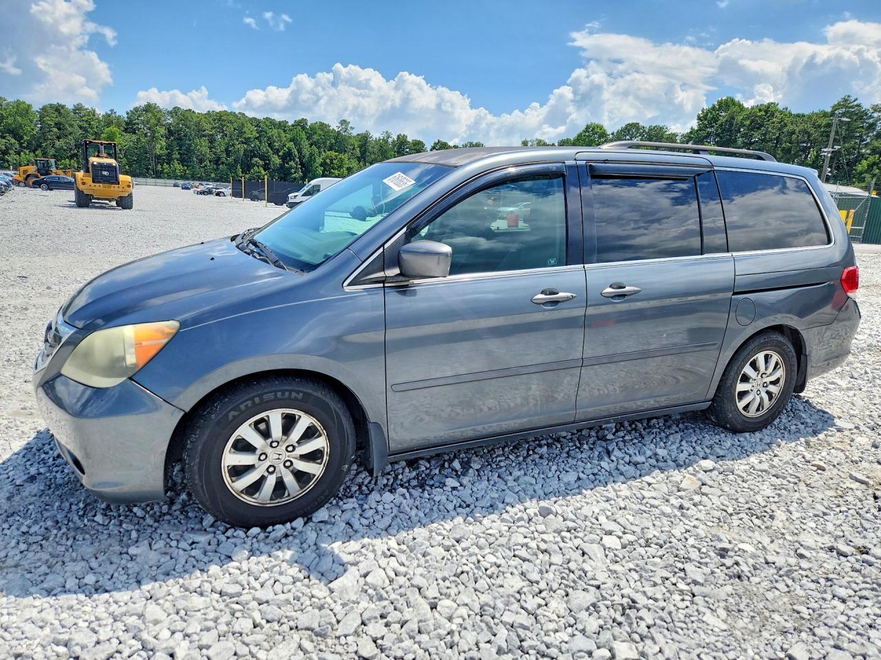 2010 Honda Odyssey Ex Gray vin: 5FNRL3H43AB064821