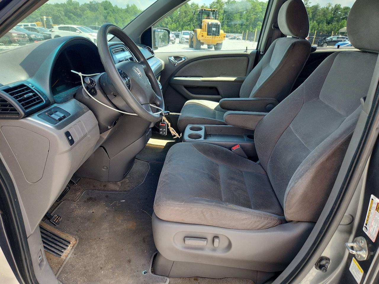 2010 Honda Odyssey Ex Gray vin: 5FNRL3H43AB064821