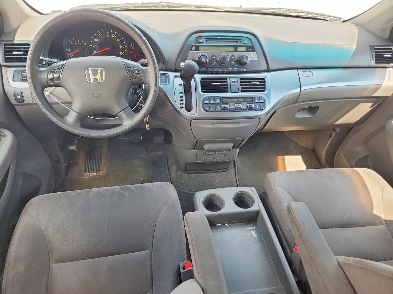 2010 Honda Odyssey Ex Gray vin: 5FNRL3H43AB064821