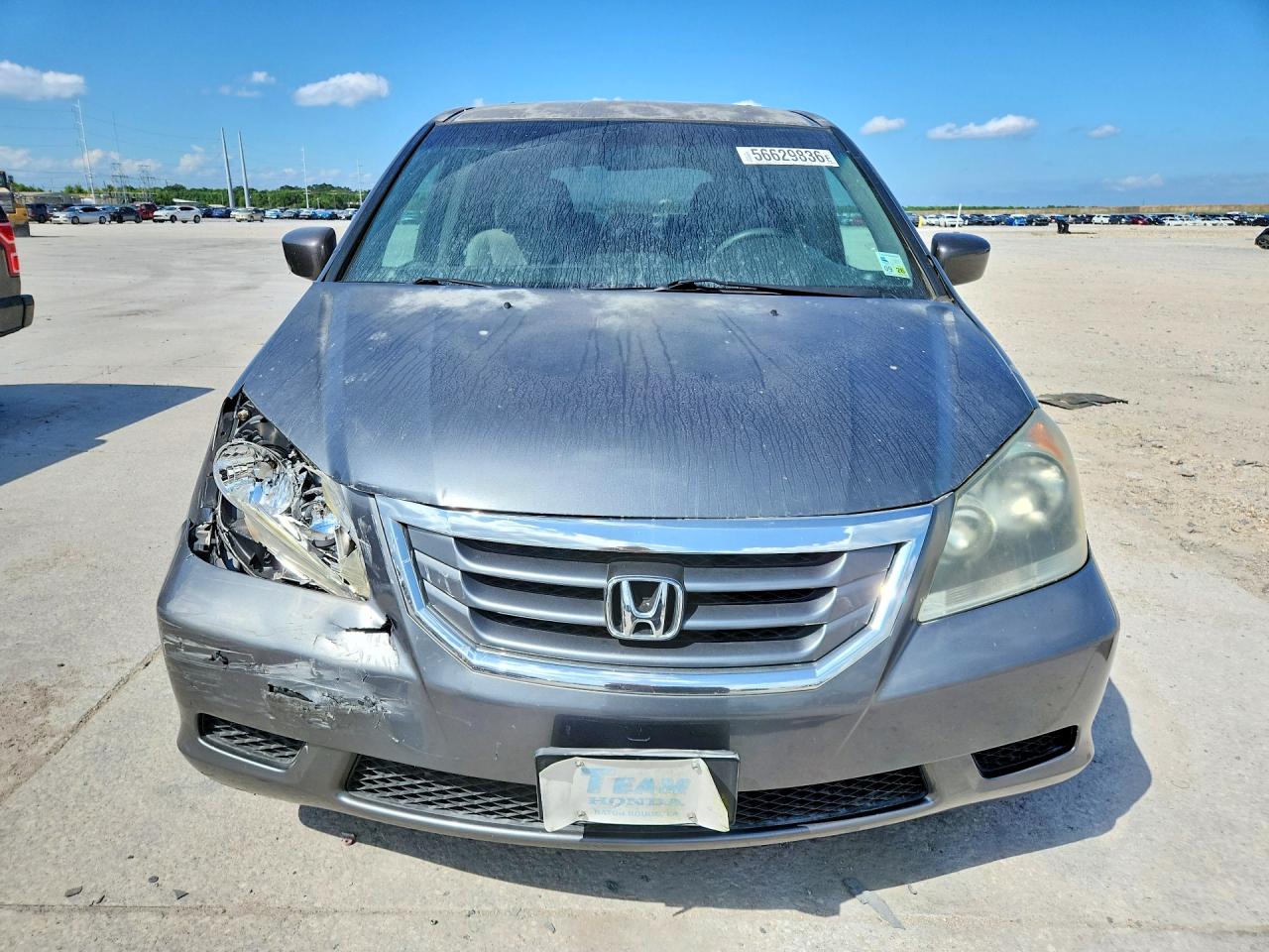 2010 Honda Odyssey Ex Серый vin: 5FNRL3H43AB094403