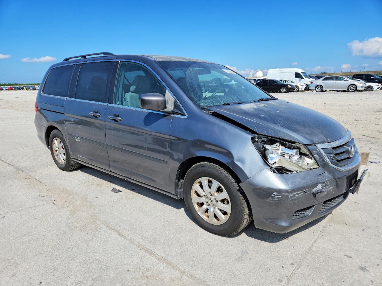 2010 Honda Odyssey Ex Серый vin: 5FNRL3H43AB094403