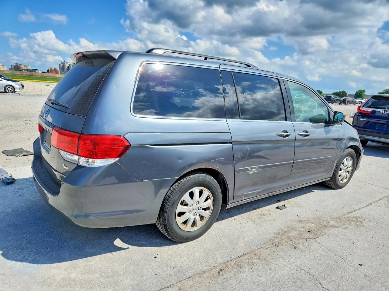 2010 Honda Odyssey Ex Серый vin: 5FNRL3H43AB094403