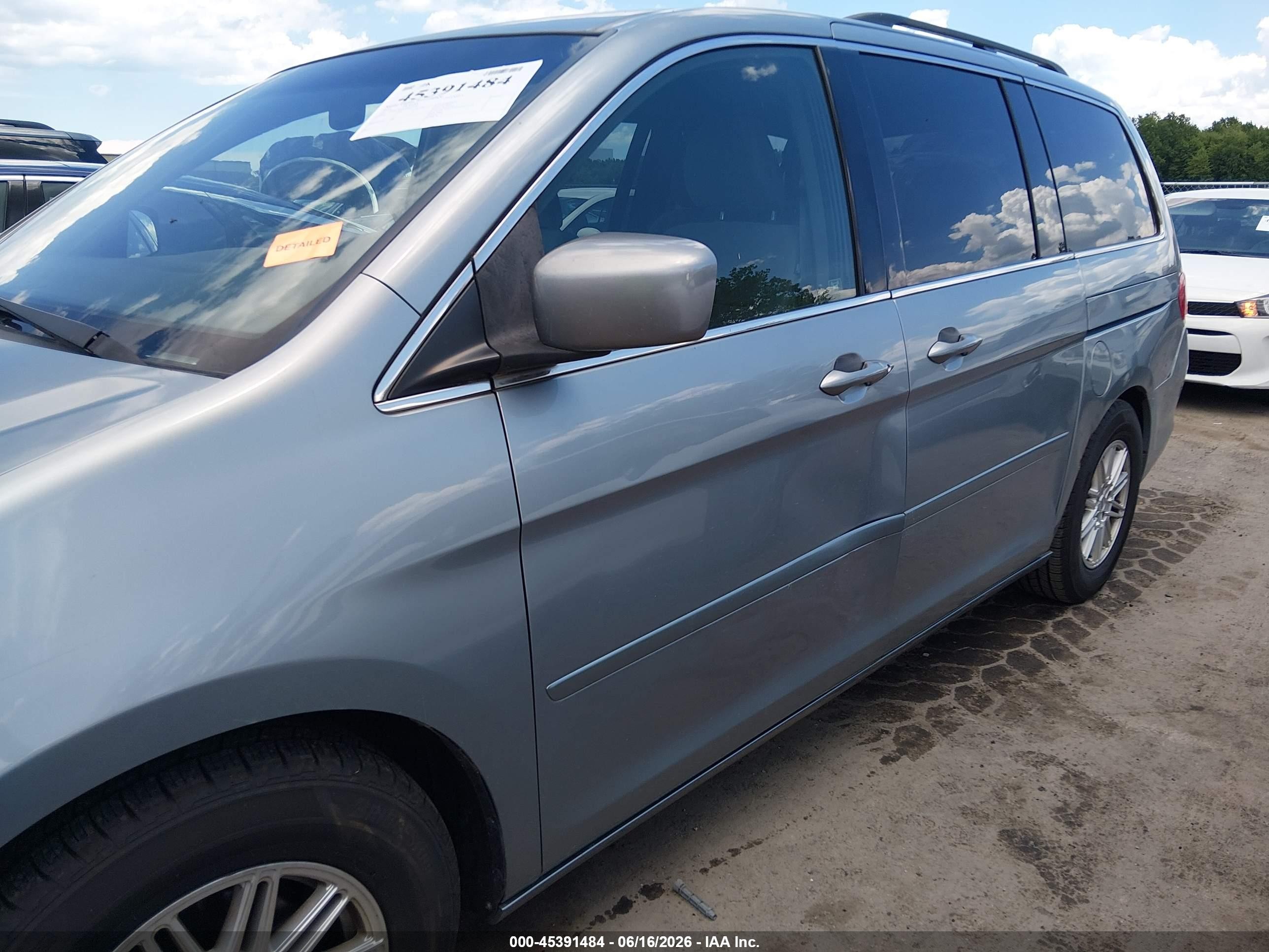 2010 Honda Odyssey Ex Синий vin: 5FNRL3H44AB012078