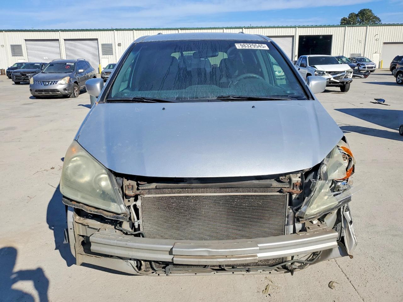 2010 Honda Odyssey Silver vin: 5FNRL3H44AB091462