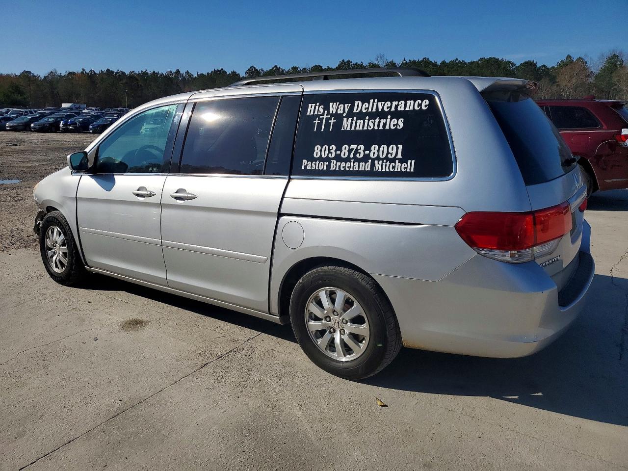 2010 Honda Odyssey Silver vin: 5FNRL3H44AB091462