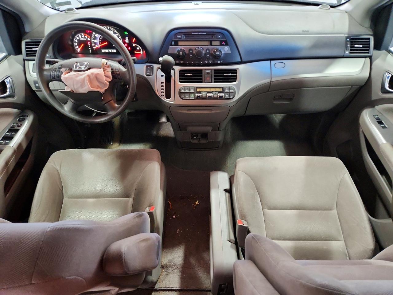 2010 Honda Odyssey Ex Gray vin: 5FNRL3H44AB099934