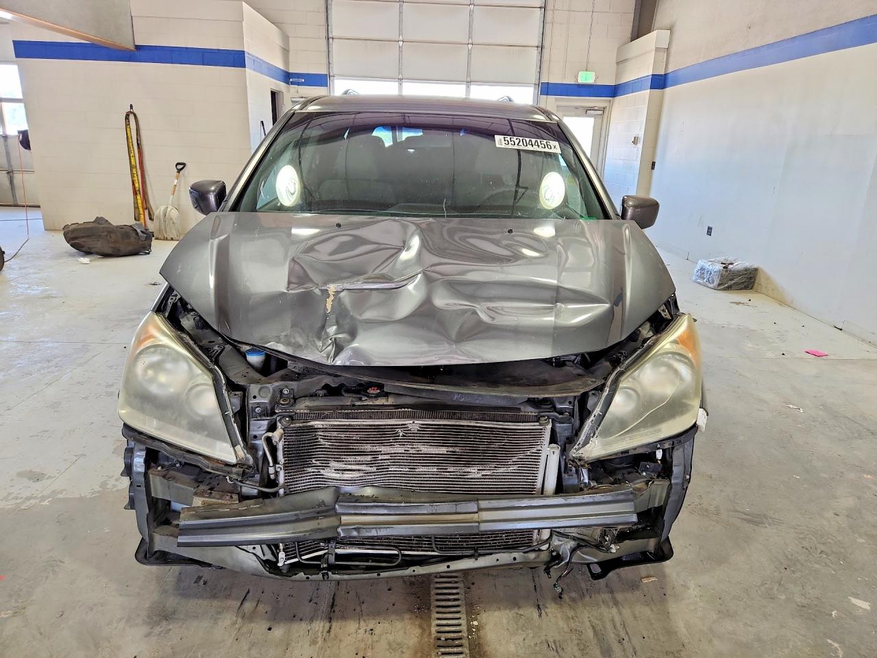 2010 Honda Odyssey Ex Gray vin: 5FNRL3H44AB099934