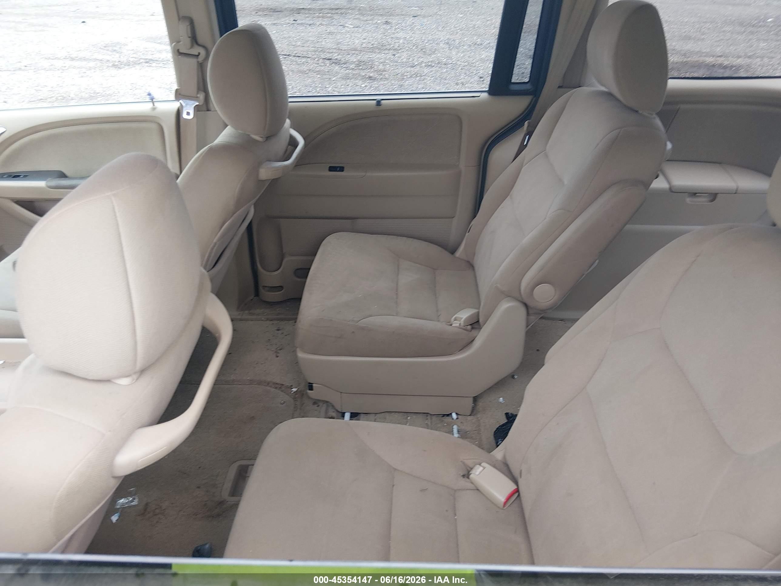 2010 Honda Odyssey Ex White vin: 5FNRL3H44AB100046