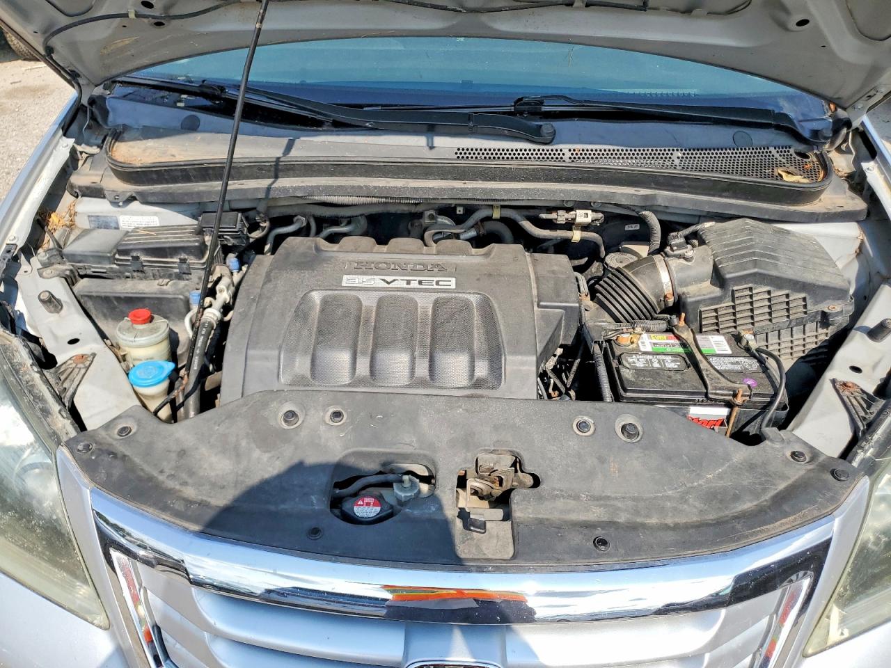 2010 Honda Odyssey Ex Silver vin: 5FNRL3H45AB012669