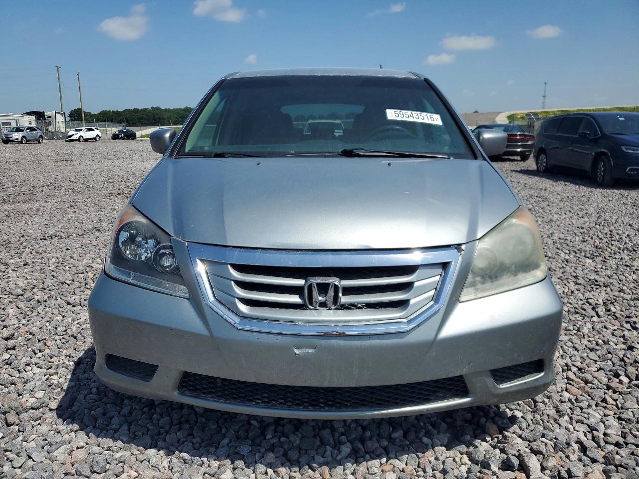 2010 Honda Odyssey Ex Silver vin: 5FNRL3H45AB075044