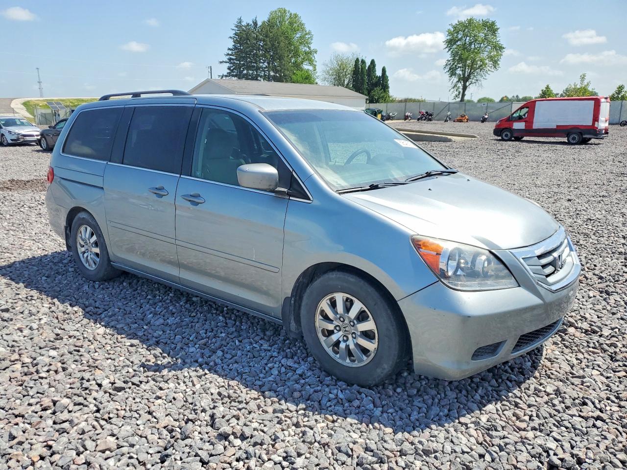 2010 Honda Odyssey Ex Silver vin: 5FNRL3H45AB075044