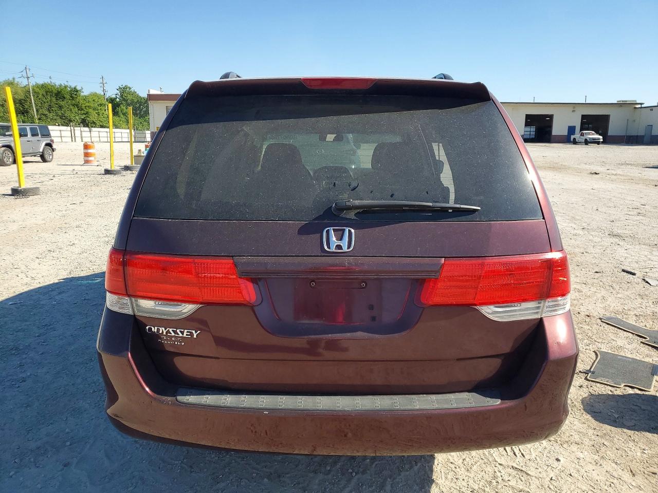 2010 Honda Odyssey Ex Maroon vin: 5FNRL3H45AB086609