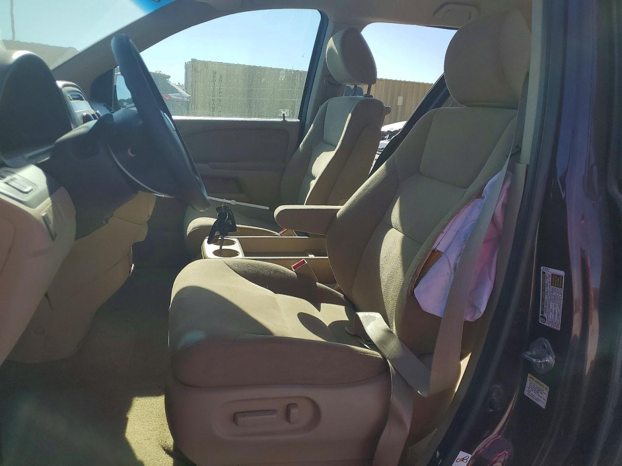2010 Honda Odyssey Ex Maroon vin: 5FNRL3H45AB086609