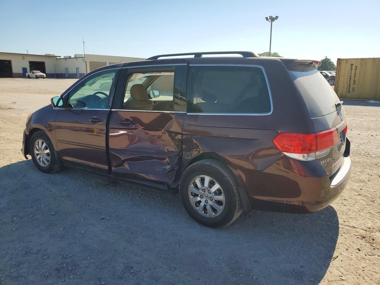 2010 Honda Odyssey Ex Maroon vin: 5FNRL3H45AB086609