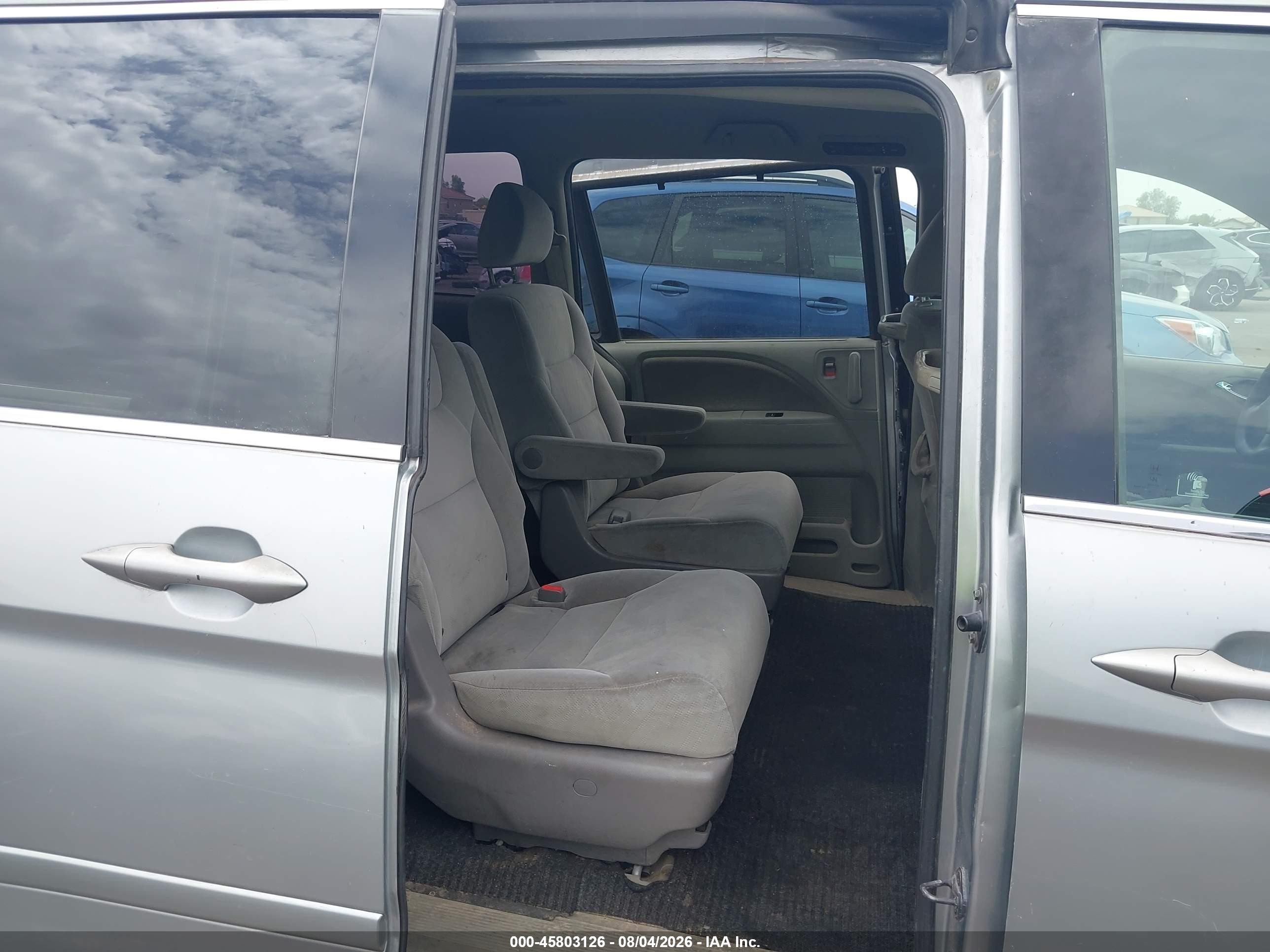 2010 Honda Odyssey Ex Silver vin: 5FNRL3H45AB103277