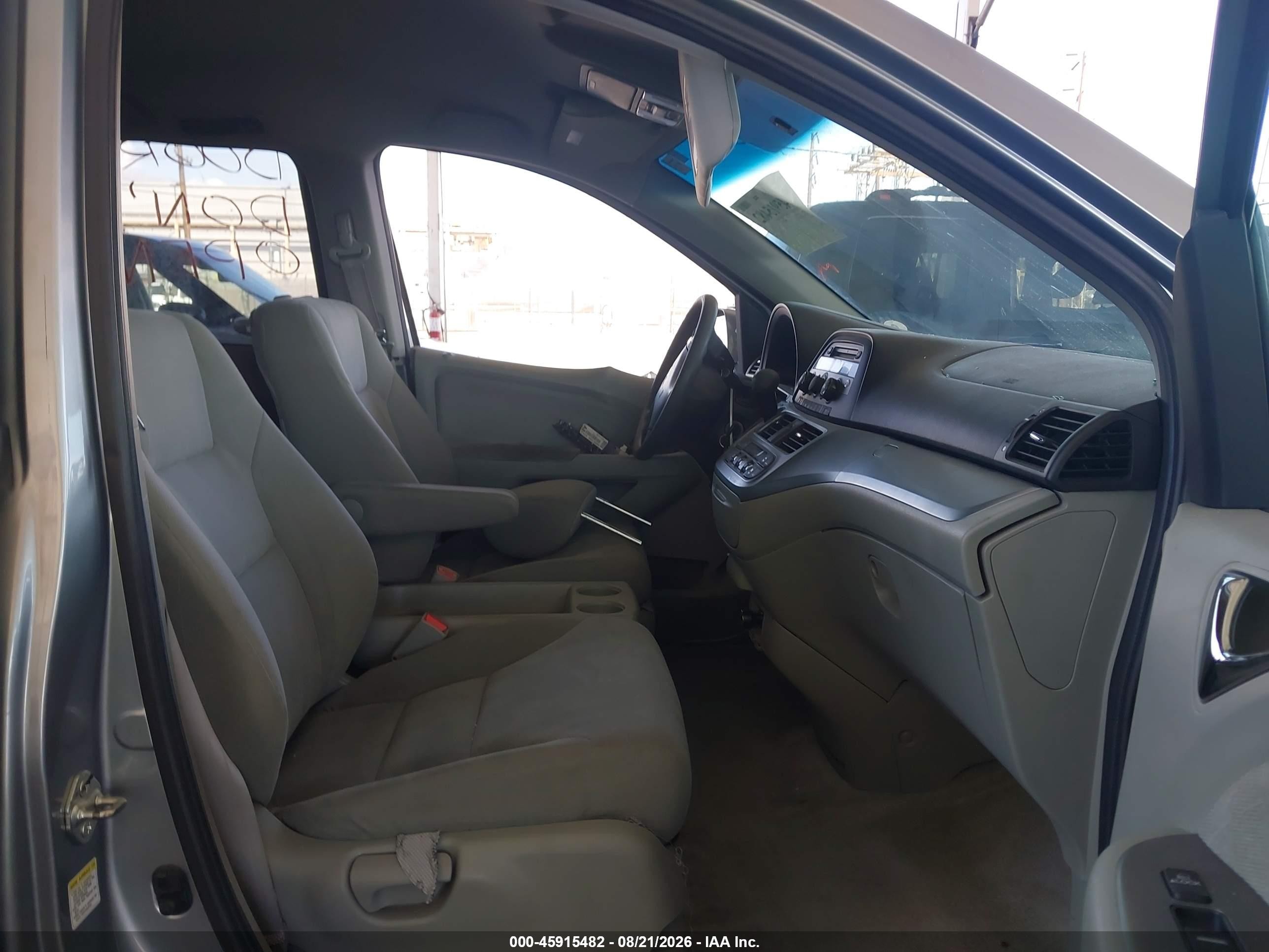 2010 Honda Odyssey Ex Light Blue vin: 5FNRL3H46AB001017