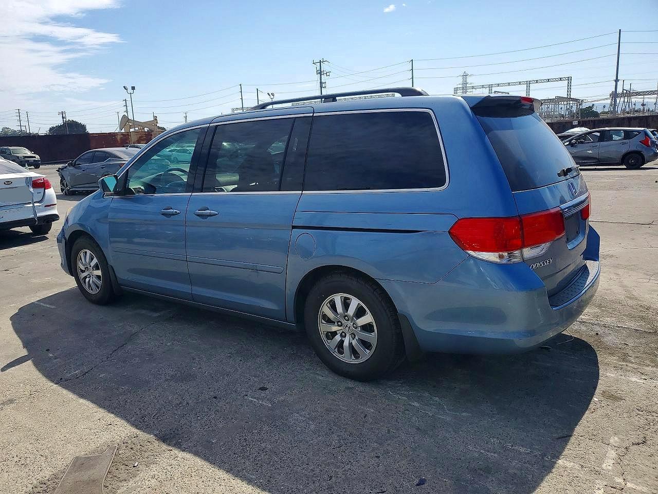 2010 Honda Odyssey Ex Blue vin: 5FNRL3H46AB001079