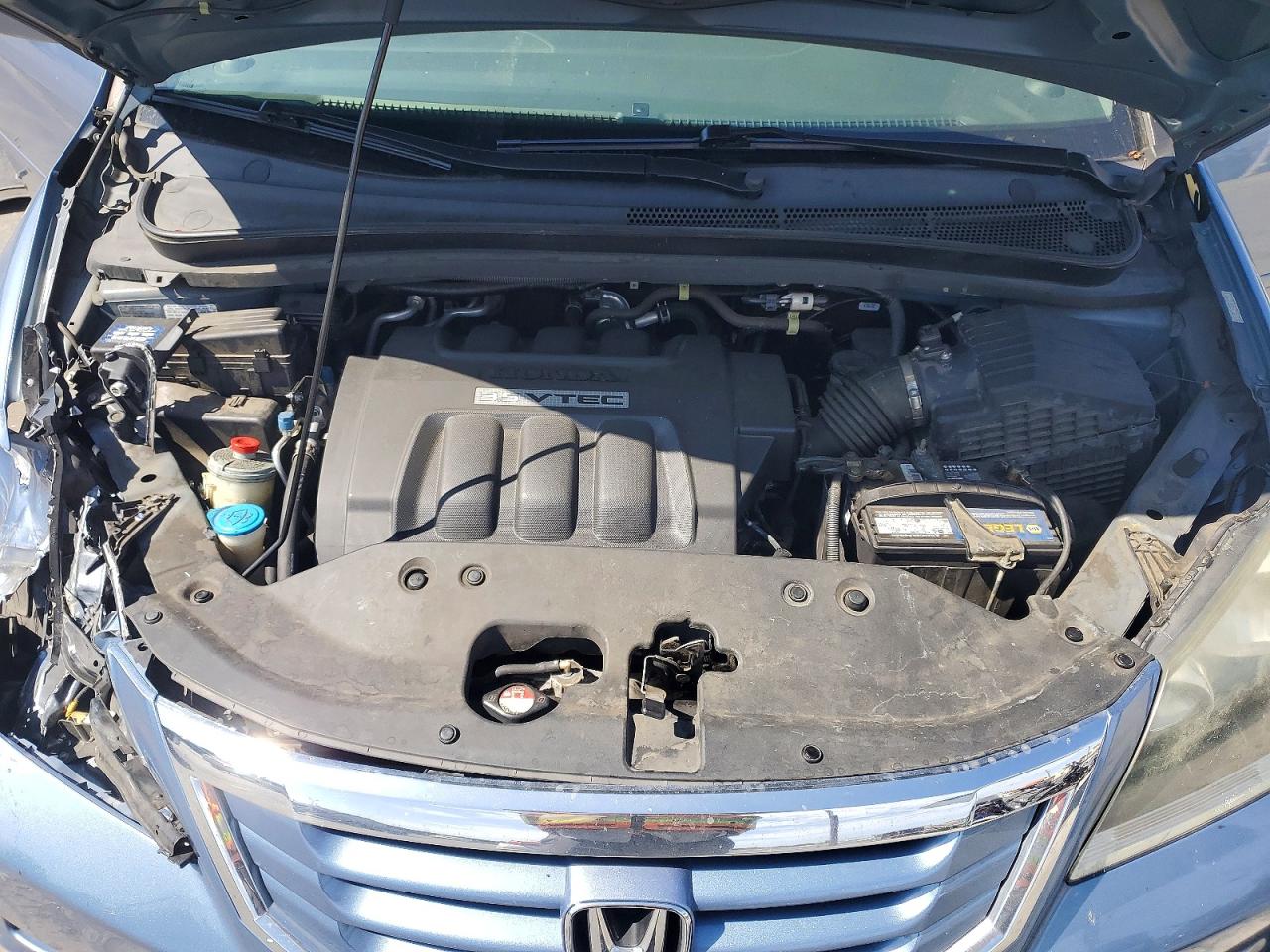 2010 Honda Odyssey Ex Blue vin: 5FNRL3H46AB001079