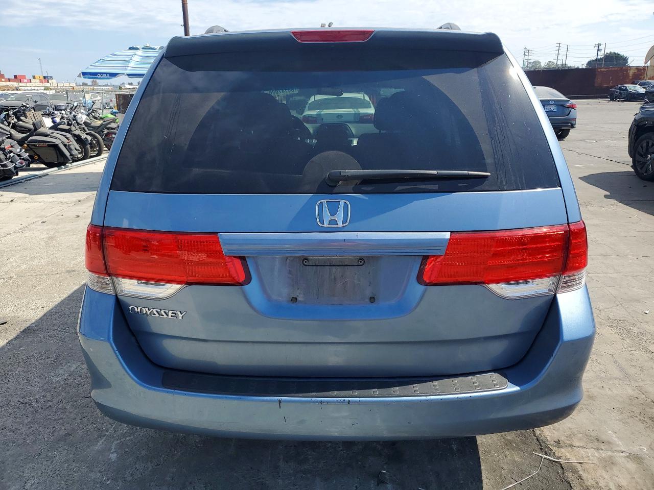 2010 Honda Odyssey Ex Blue vin: 5FNRL3H46AB001079