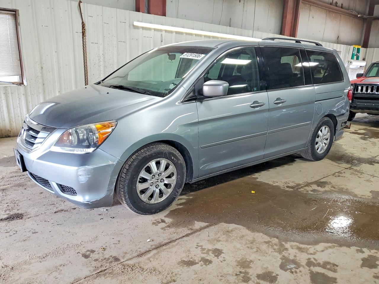 2010 Honda Odyssey Ex Silver vin: 5FNRL3H46AB013894