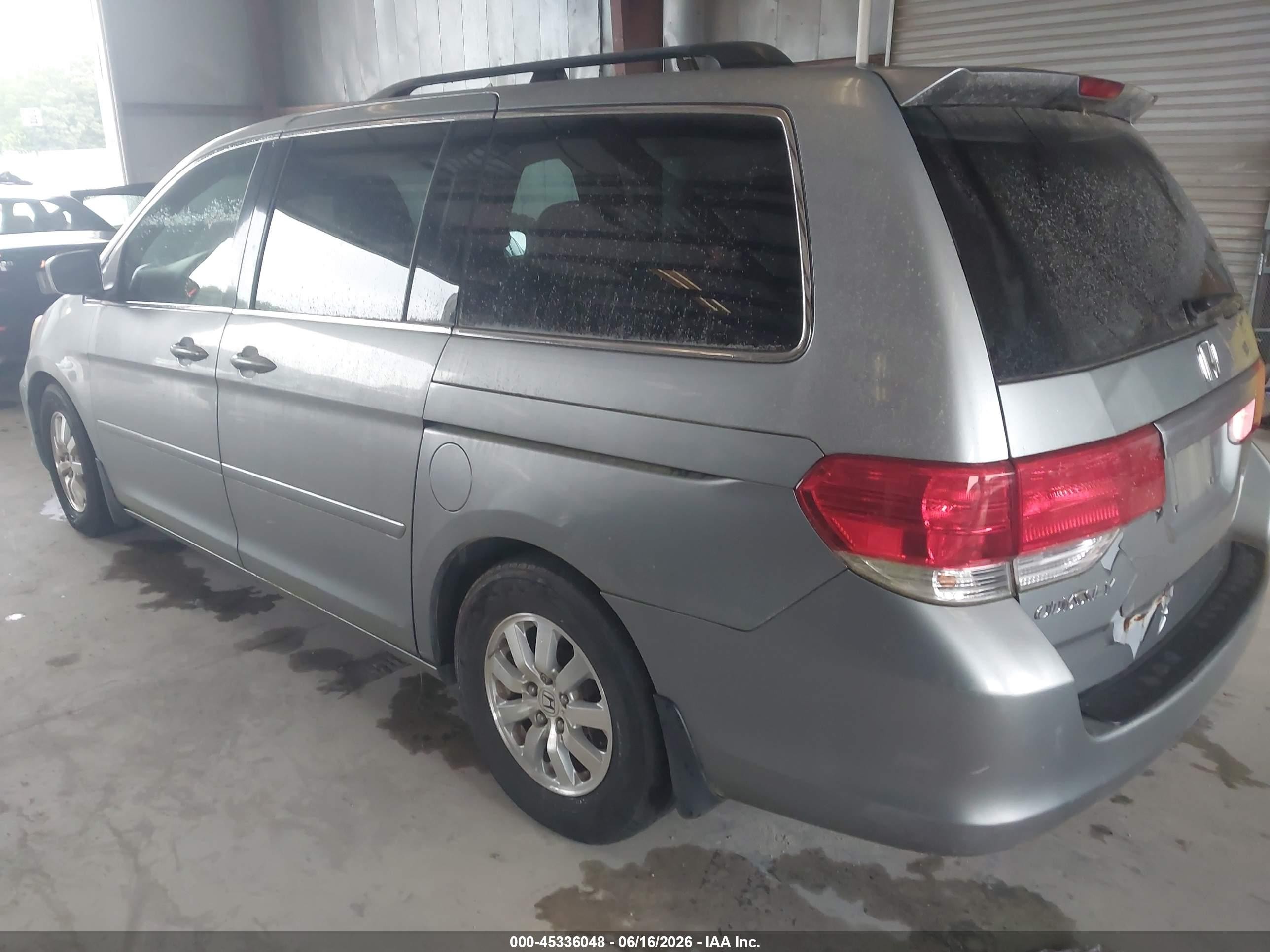 2010 Honda Odyssey Ex Light Blue vin: 5FNRL3H46AB028346