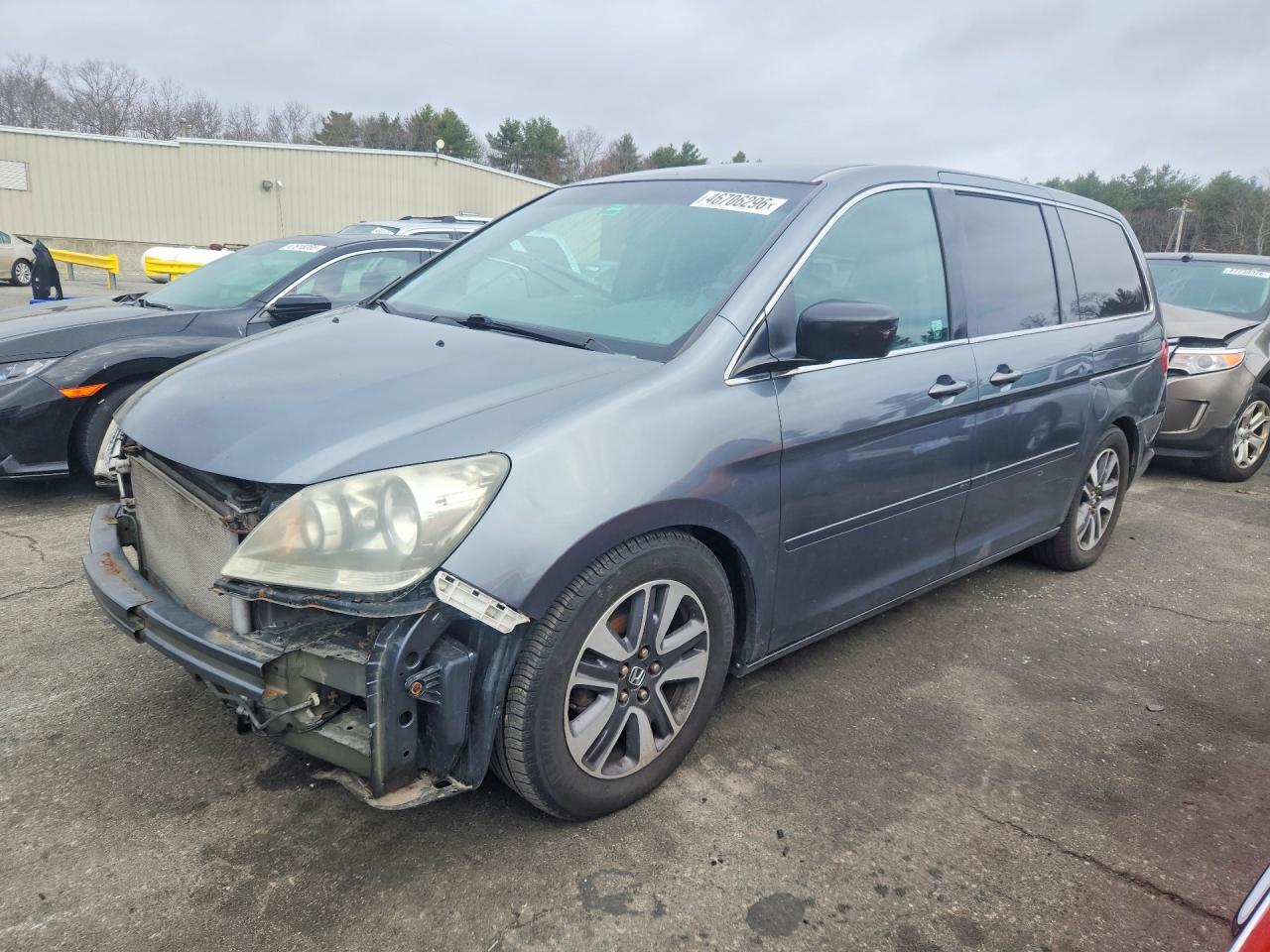 2010 Honda Odyssey Ex Charcoal vin: 5FNRL3H46AB059810