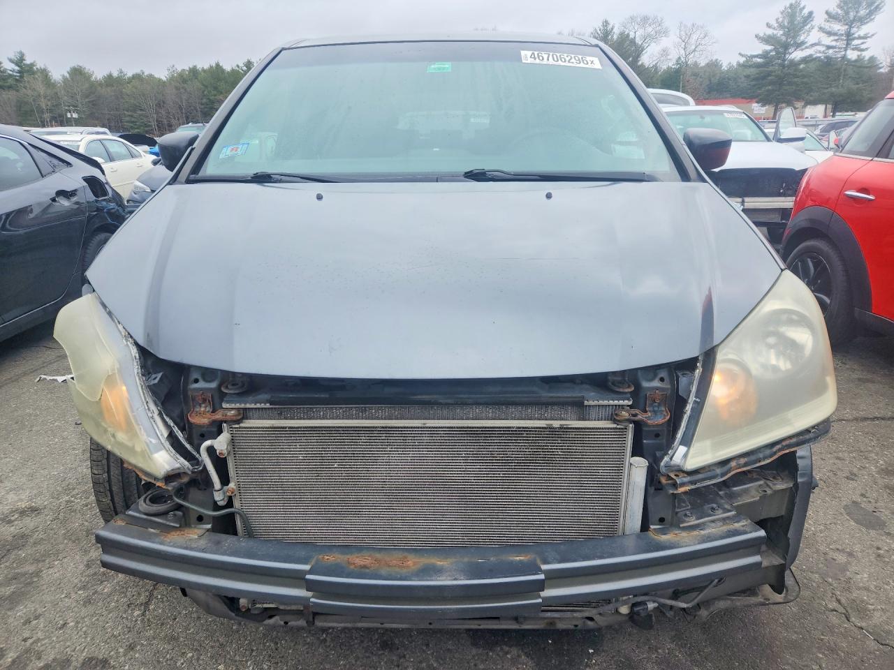 2010 Honda Odyssey Ex Charcoal vin: 5FNRL3H46AB059810