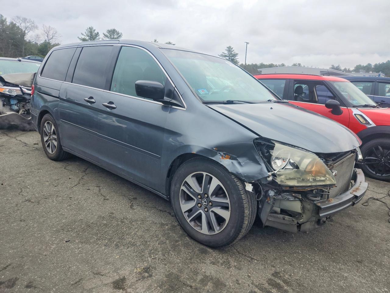 2010 Honda Odyssey Ex Charcoal vin: 5FNRL3H46AB059810
