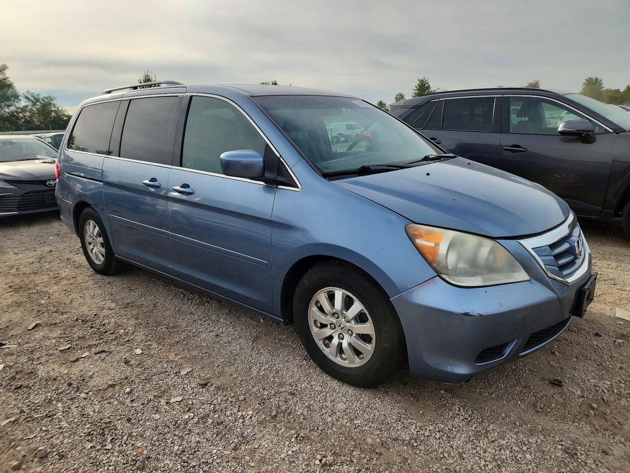 2010 Honda Odyssey Ex Blue vin: 5FNRL3H47AB002760