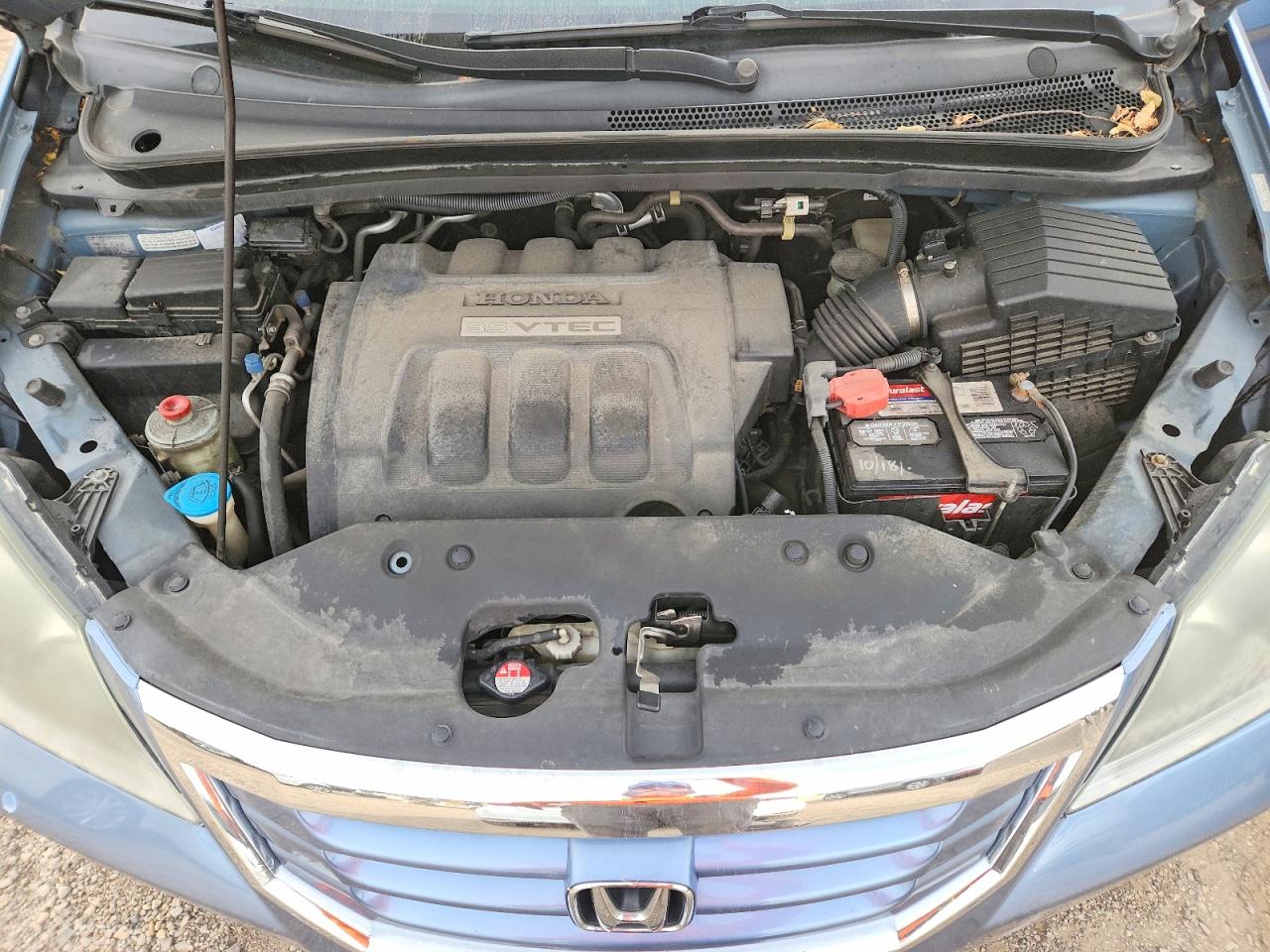 2010 Honda Odyssey Ex Blue vin: 5FNRL3H47AB002760