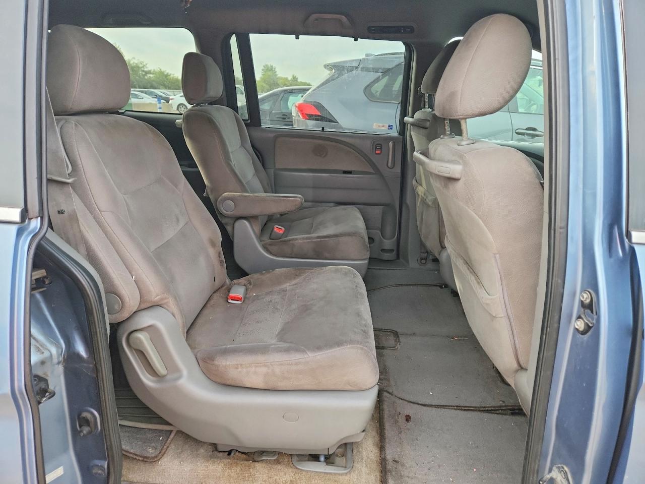 2010 Honda Odyssey Ex Blue vin: 5FNRL3H47AB002760