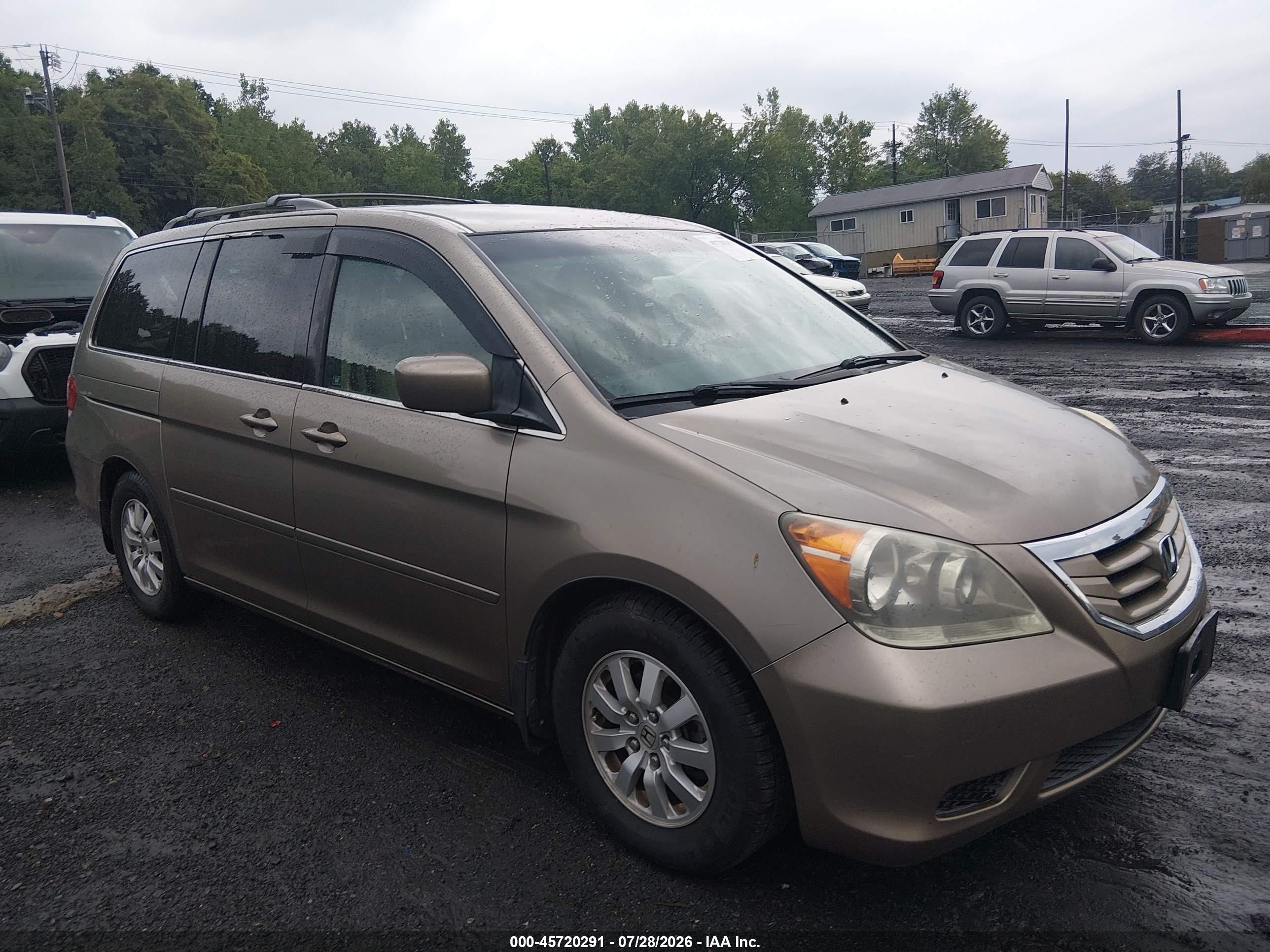 2010 Honda Odyssey Ex Gold vin: 5FNRL3H47AB005741