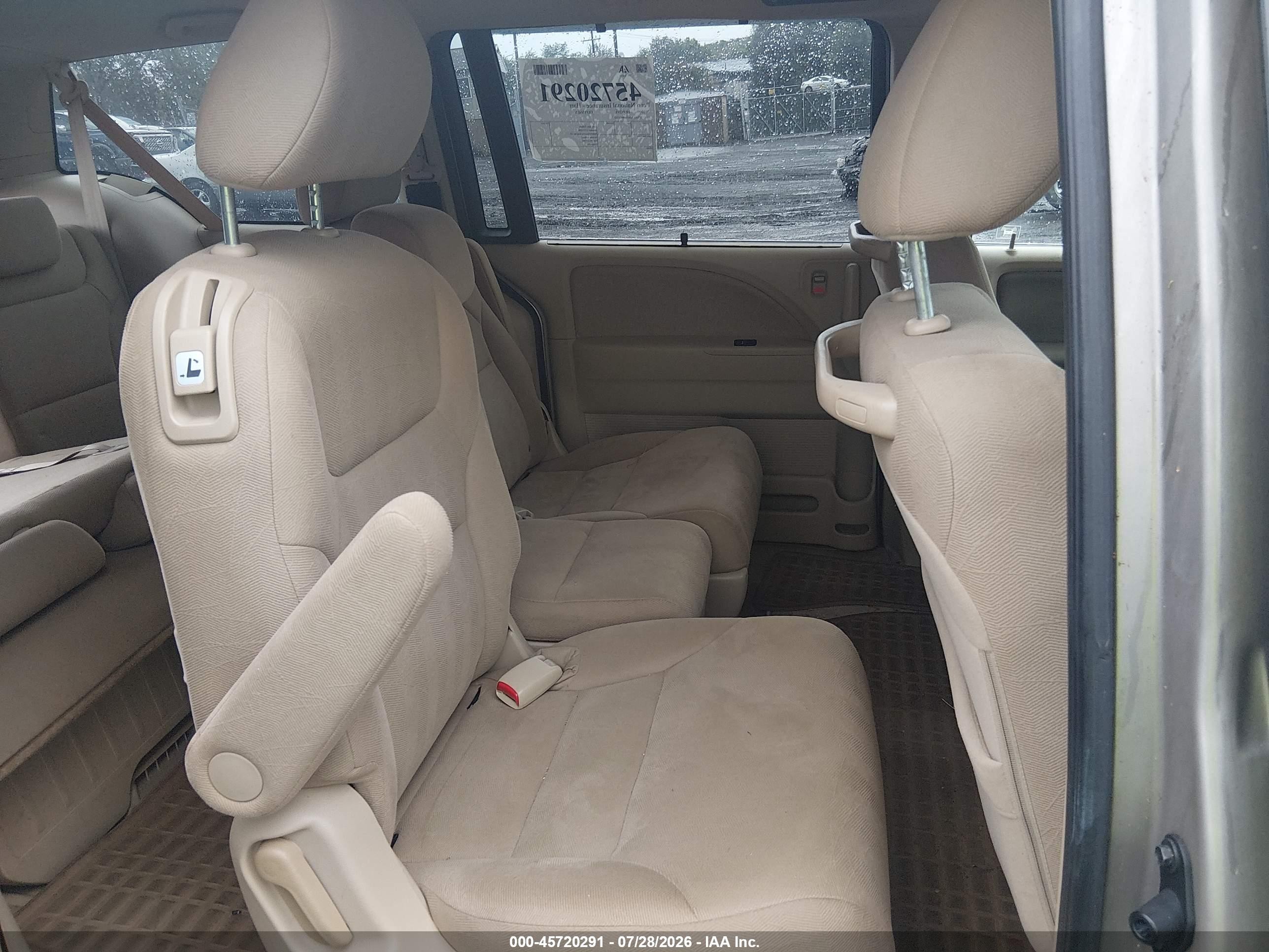 2010 Honda Odyssey Ex Gold vin: 5FNRL3H47AB005741