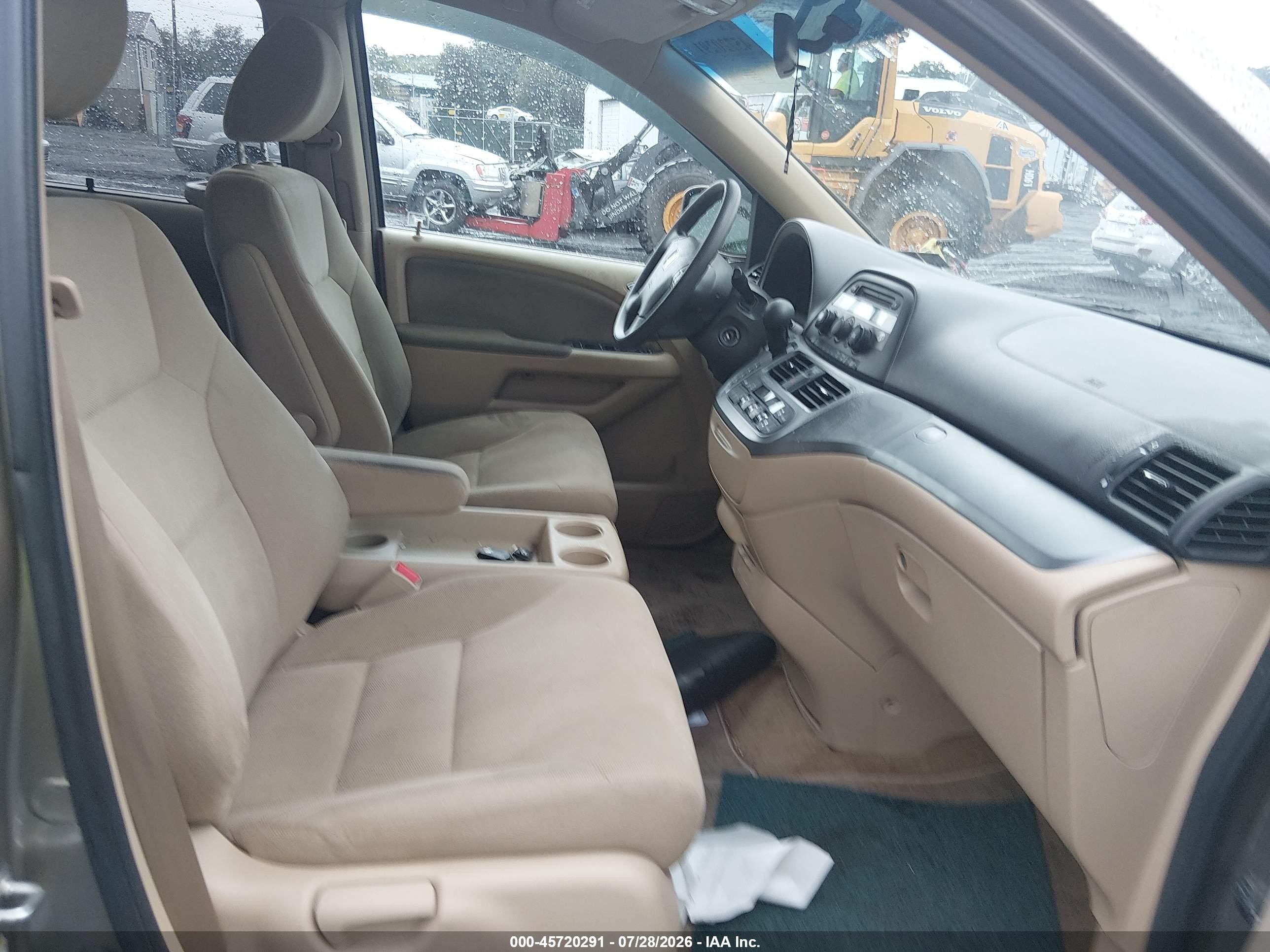 2010 Honda Odyssey Ex Gold vin: 5FNRL3H47AB005741