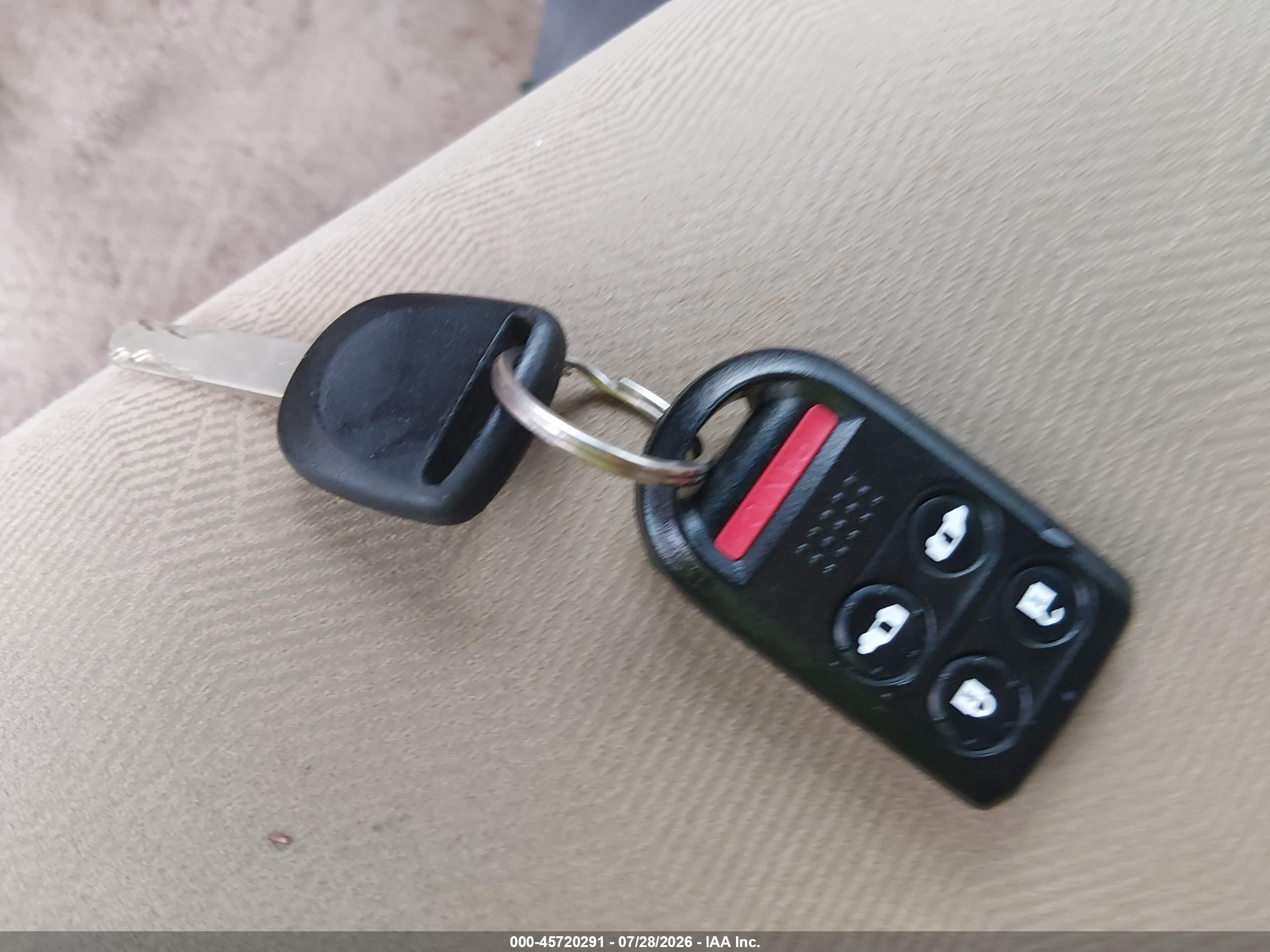 2010 Honda Odyssey Ex Gold vin: 5FNRL3H47AB005741