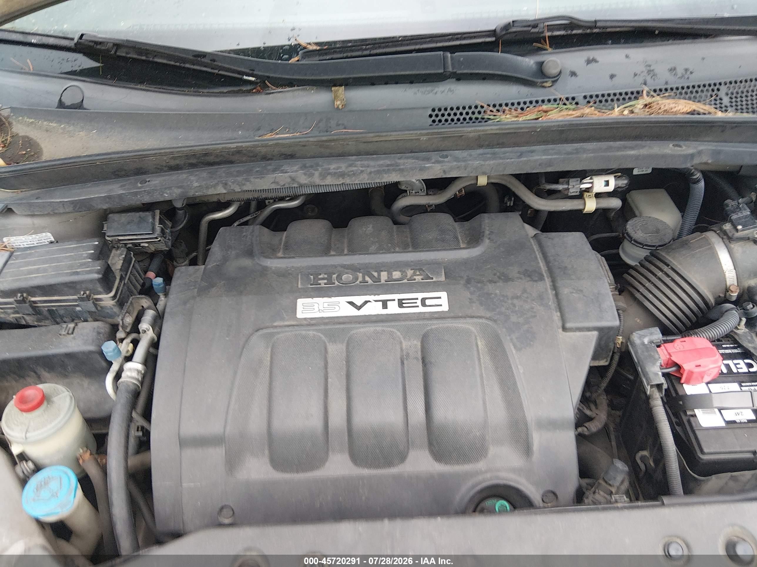 2010 Honda Odyssey Ex Gold vin: 5FNRL3H47AB005741