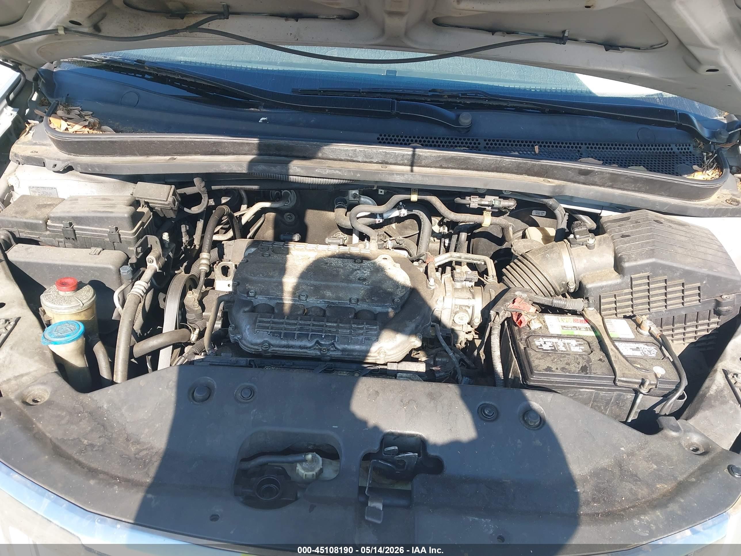 2010 Honda Odyssey Ex Silver vin: 5FNRL3H47AB043860