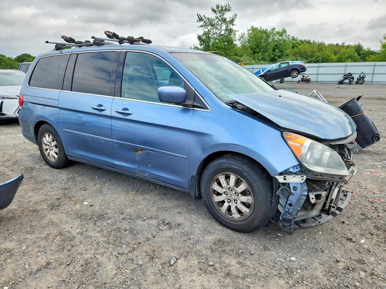 2010 Honda Odyssey Ex Blue vin: 5FNRL3H47AB059279