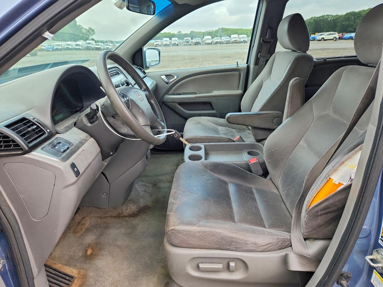 2010 Honda Odyssey Ex Blue vin: 5FNRL3H47AB059279