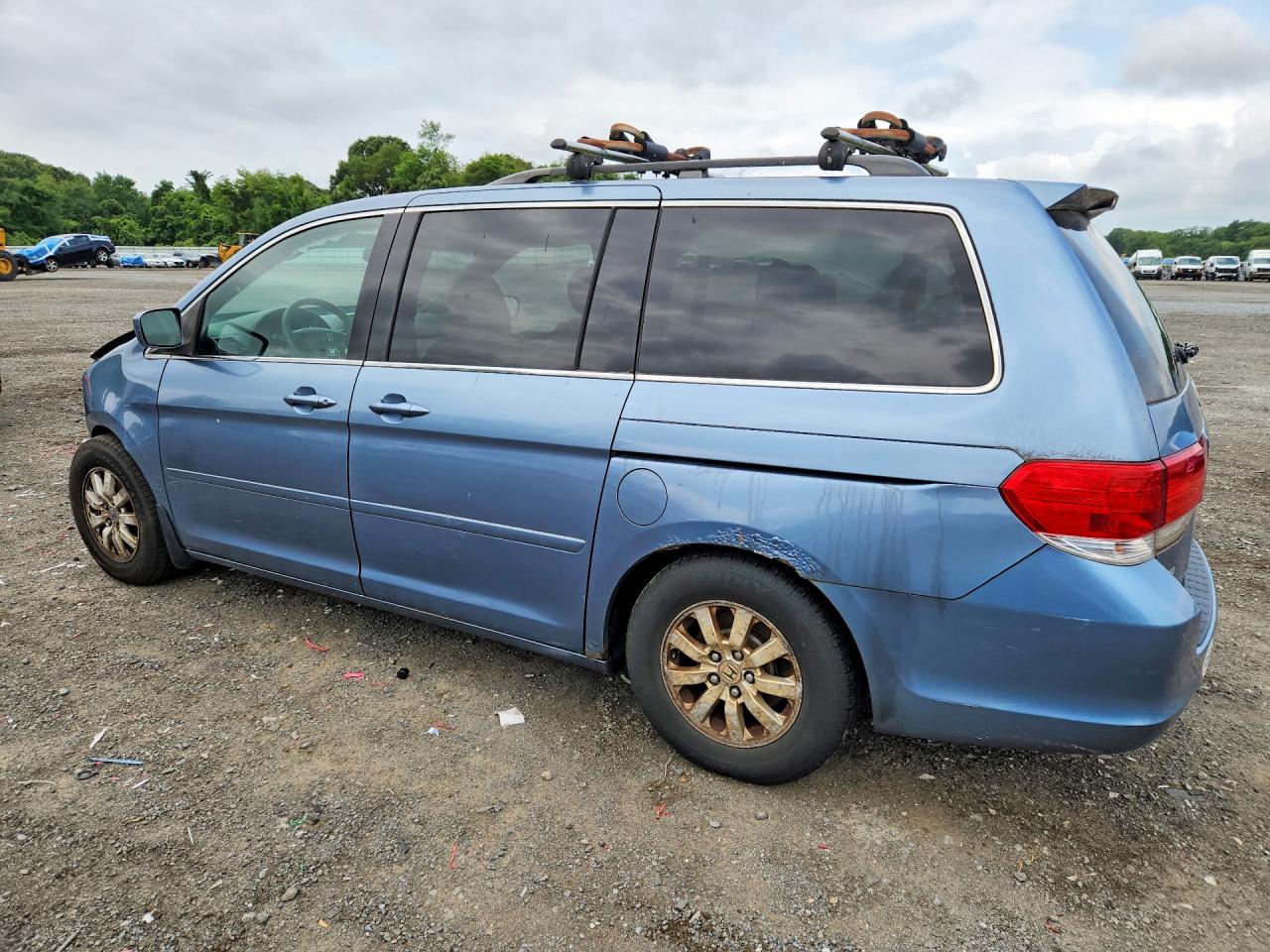 2010 Honda Odyssey Ex Blue vin: 5FNRL3H47AB059279