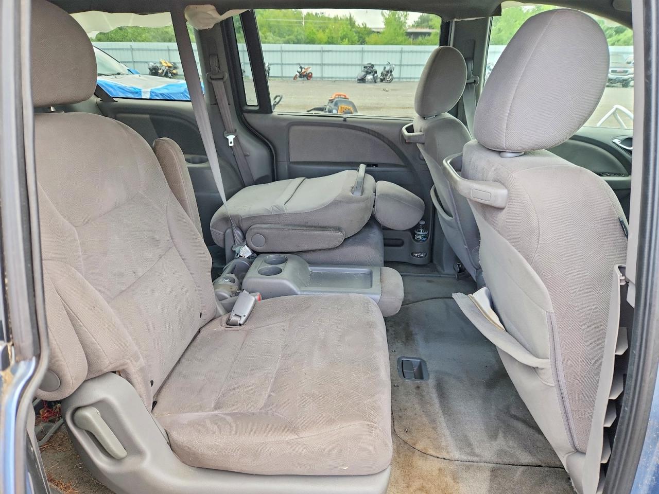 2010 Honda Odyssey Ex Blue vin: 5FNRL3H47AB059279