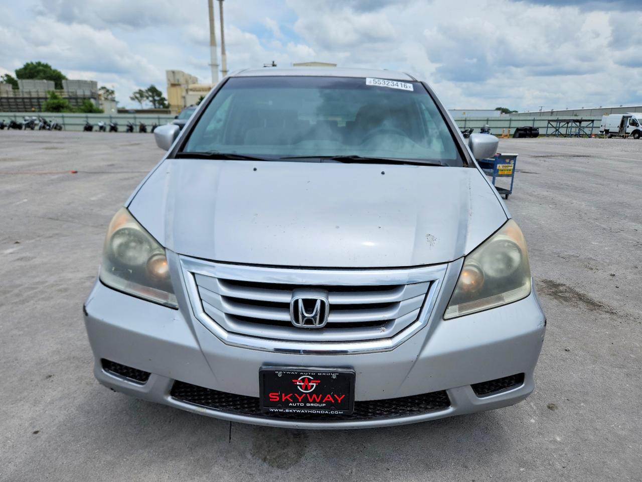 2010 Hond Odyssey Silver vin: 5FNRL3H47AB106861
