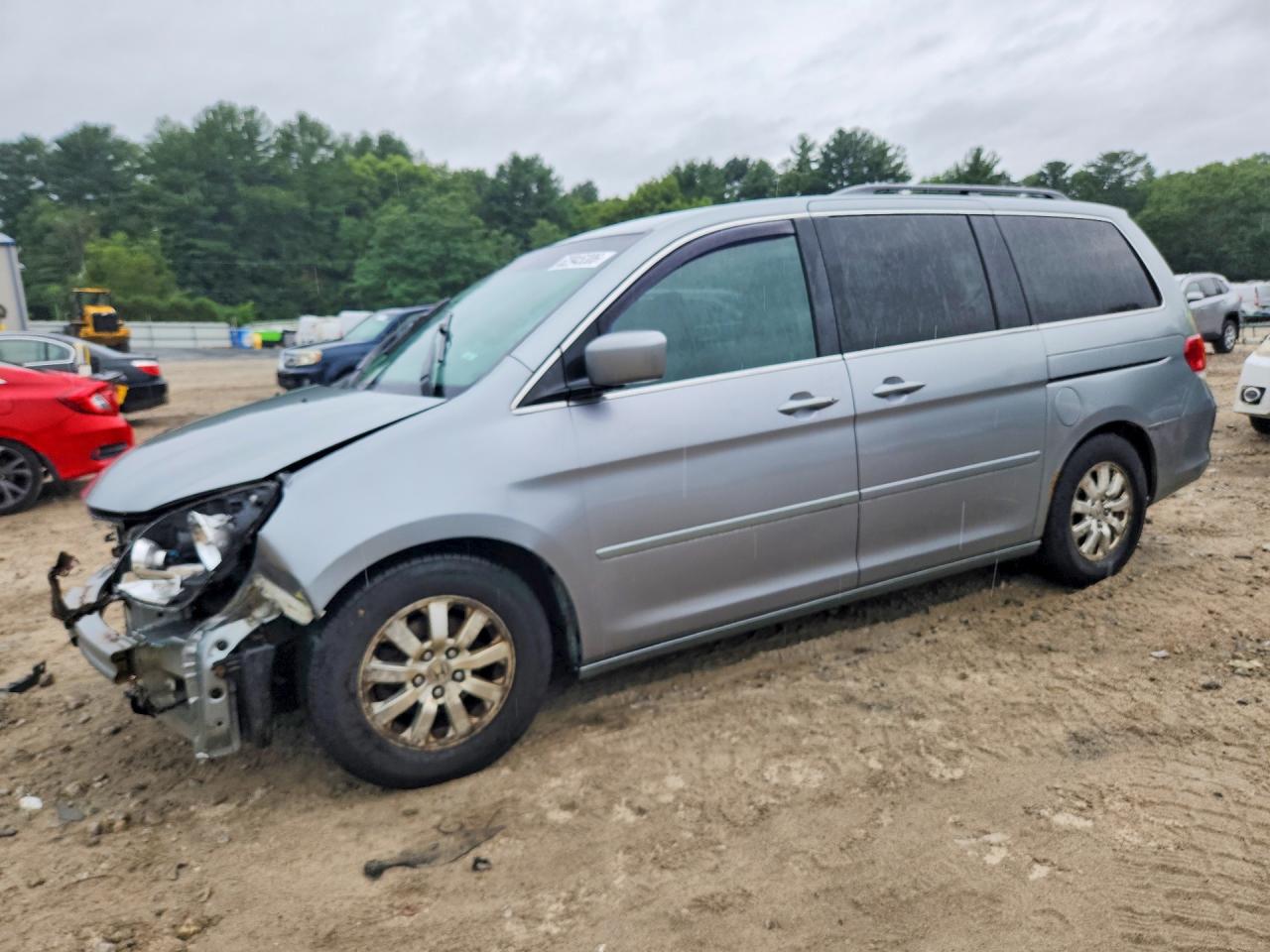 2010 Honda Odyssey Ex Серебряный vin: 5FNRL3H48AB077516