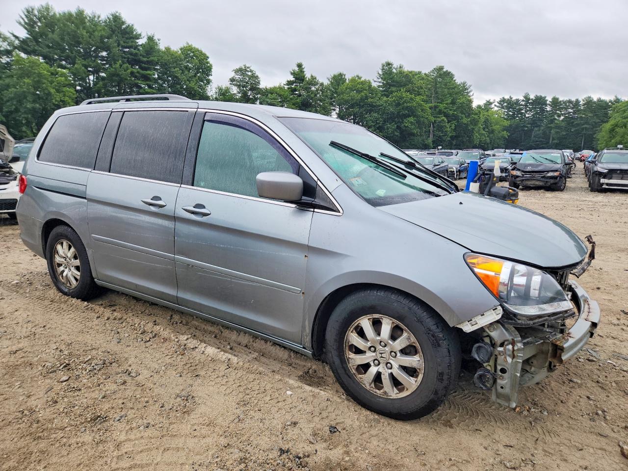 2010 Honda Odyssey Ex Серебряный vin: 5FNRL3H48AB077516